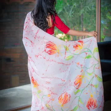 View photo 10 of 10, Batik Saree 05