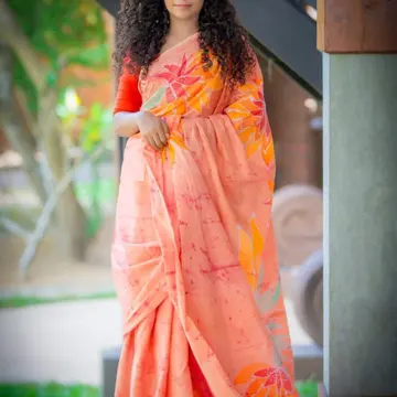 View photo 1 of 4, Batik Saree 07