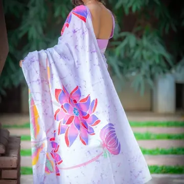 View photo 2 of 2, Batik Saree 08