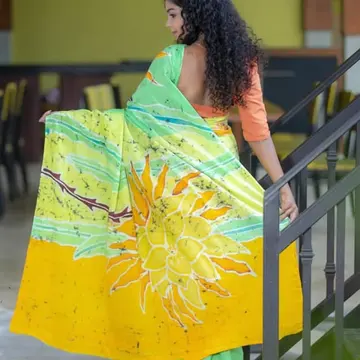 View photo 2 of 3, Batik Saree 11